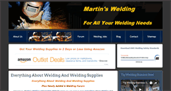 Desktop Screenshot of martin-welding.com